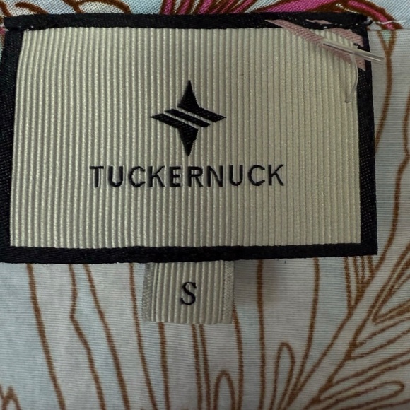 Tuckernuck Wild Rhapsody Baskin Tie Top Sz S - Picture 5 of 6